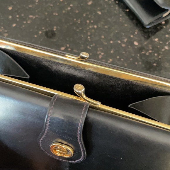 Gucci Calfskin leather vintage wallet - Picture 4 of 8